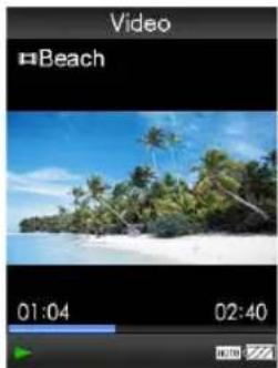 SONY Walkman NWZ-E445 - Selecteer in het [Home]-menu Settings] → [Video Settings] → [Video Orientation] → gewenst type oriëntatie van de video. - 2