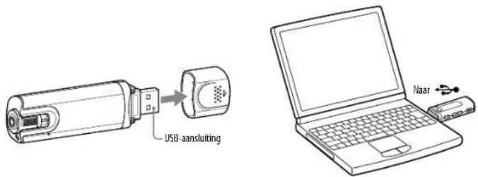 USB-aansluiting Naar