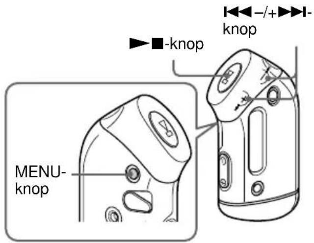 ■-knop knop MENU- knop