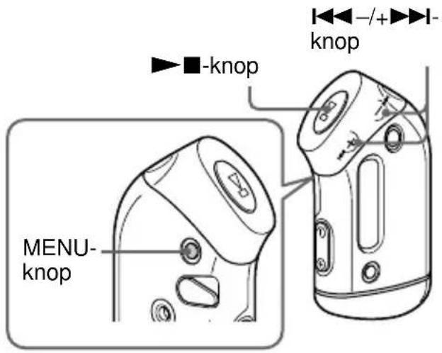 ■-knop knop MENU- knop