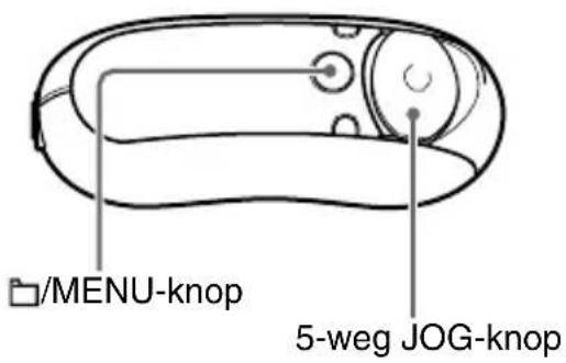 /MENU-knop 5-weg JOG-knop