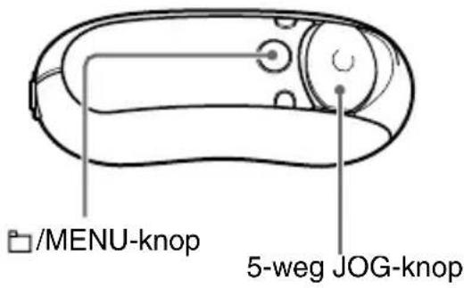 /MENU-knop 5-weg JOG-knop