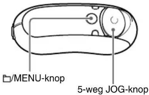 /MENU-knop 5-weg JOG-knop