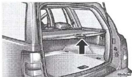 JEEP Grand Cherokee (2000) - Afdekscherm laadruimte - 1