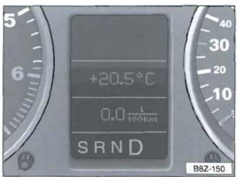 +20.5°C 0.0 L 100km SRND B8Z-150