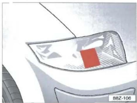 AUDI A2 (2000) - Koplampen afplakken - 1