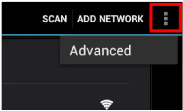 SCAN ADD NETWORK Advanced