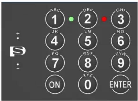 ABC 1 DEK 2 GHI 3 JK LM NO 4 5 6 PQ RST UVW 7 8 9 ON XYZ 0 ENTER