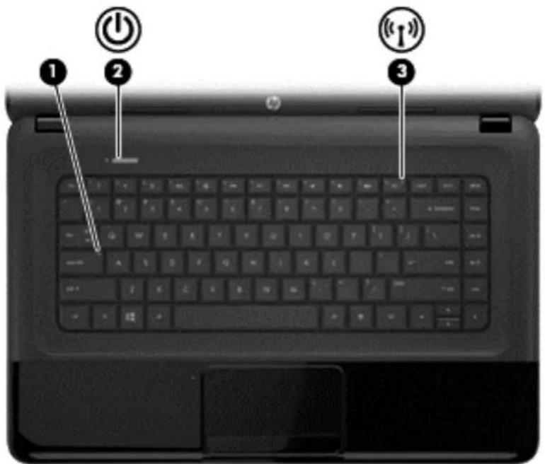 COMPAQ CQ58-303SD - Touchpad - 2