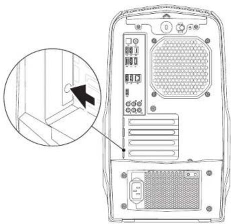 DELL Alienware Aurora-R3 - Knop achterbelichting - 1