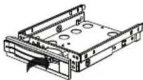 MEDION Akoya P2150 - Inbouwen van een 3,5" harde schijf in een 2,5/3,5" wisselslede. - 1