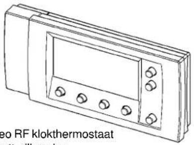 FERROLI Romeo OpenTherm - Montage-instructie draadloze ROMEO RF klokthermostaat - 1
