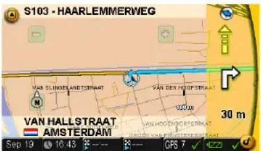 S103 - HAARLEMMERWEG VAN SLINGELANDSTRAAT VAN DER HOOFSTRAAT 30 m VAN HALLSTRAAT AMSTERDAM Sep 19 16:43 GPS 7