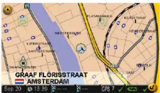 VDO PN4000 - Navigatie - Kaartweergave - 1