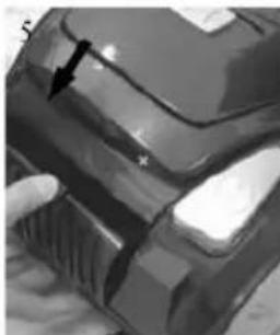 SANYO SC-X1801R - Motor exhaust filter; - 5