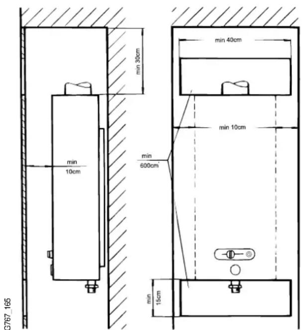 min 30cm min 40cm min 10cm min 10cm min 600cm min 15cm G767_165