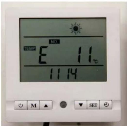 TEMP E NO 11 °C 11 14