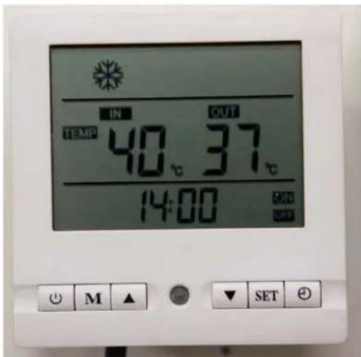 Maxicool MaxPump-50-U3 - MaxiCool zwembad warmtepomp in bedrijf stand koelen. - 1