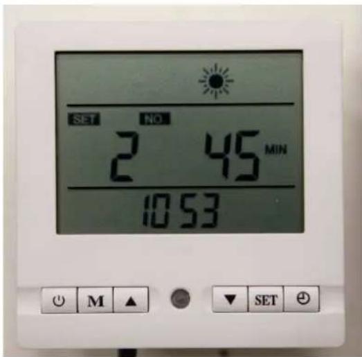 Maxicool MaxPump-40 - Het wissen van de automatische in en uitschakeltijden. - 3
