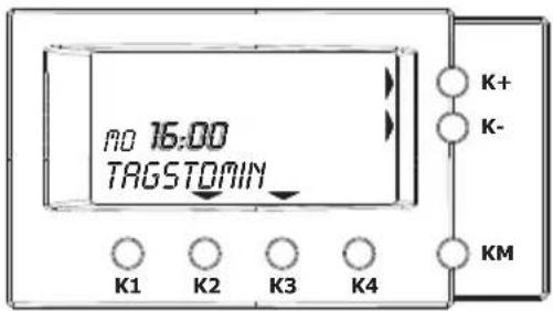 NO 16:00 TAGSTOMIN K1 K2 K3 K4 K+ K- KM