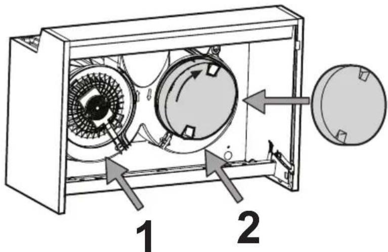 AEG-ELECTROLUX DE 6261 ML - Montage - afb. 4 - 1
