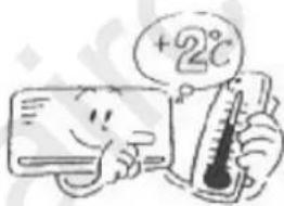 +2°C
