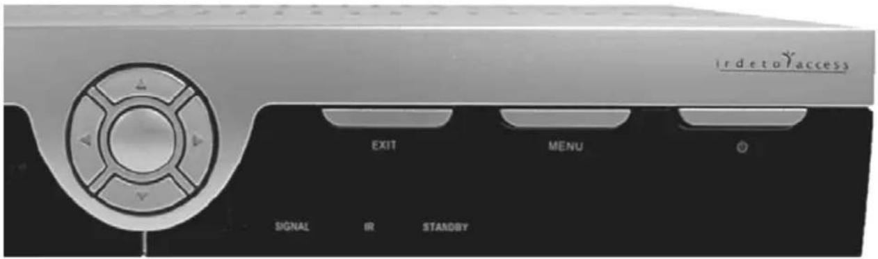 irdetoYaccess EXIT MENU SIGNAL IR STANDBY