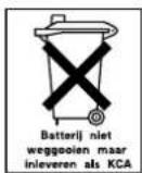 MOTOROLA VIP 1853 (for Telfort) - E – Apparatuur correct verwijderen - 1