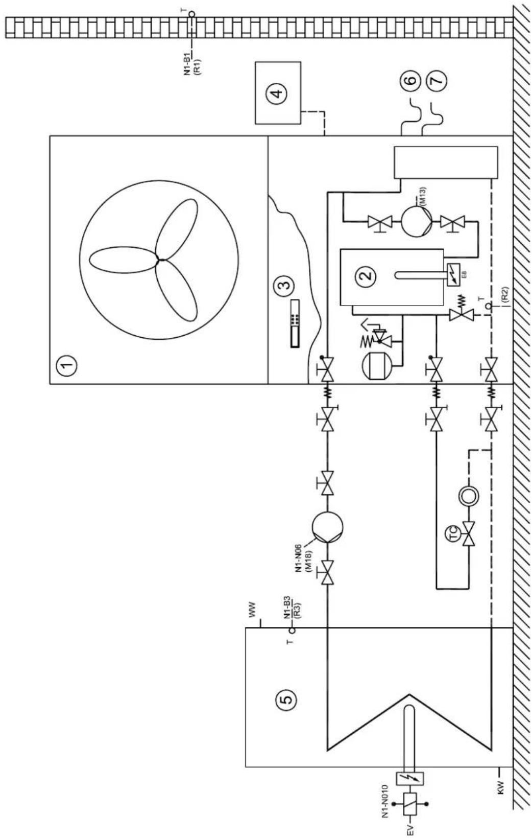 DIMPLEX LIK 8MER - Schematische afbeelding - 1