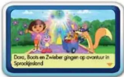 Dora, Boots en Zwieber gingen op avontuur in Sprookjesland