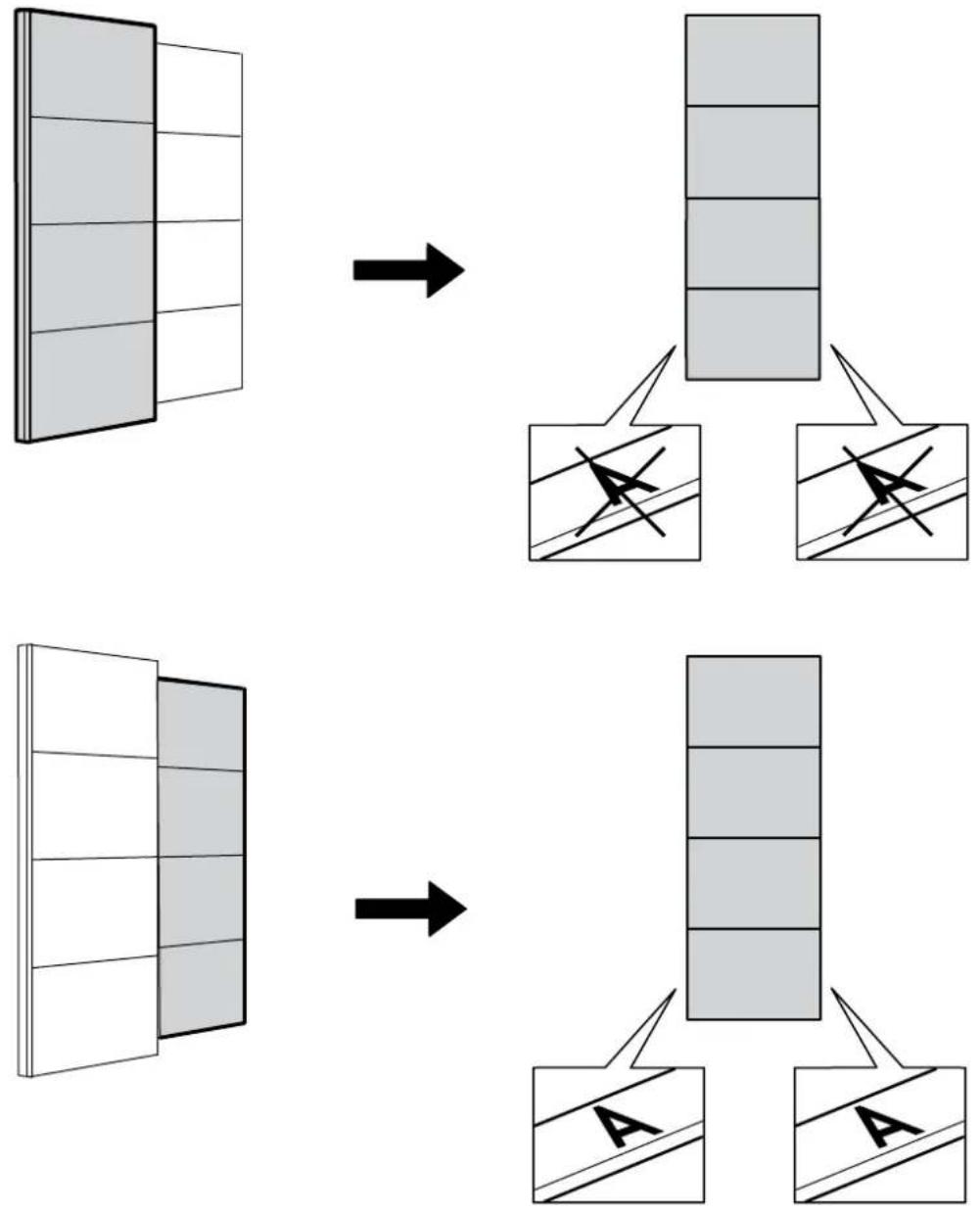 graph TD A["Solar Panel"] --> B["Structure 1"] A --> C["Structure 2"] B --> D["Cross Section 1"] B --> E["Cross Section 2"] C --> F["Cross Section 3"] C --> G["Cross Section 4"] D --> H["A"] E --> I["A"] F --> J["A"]