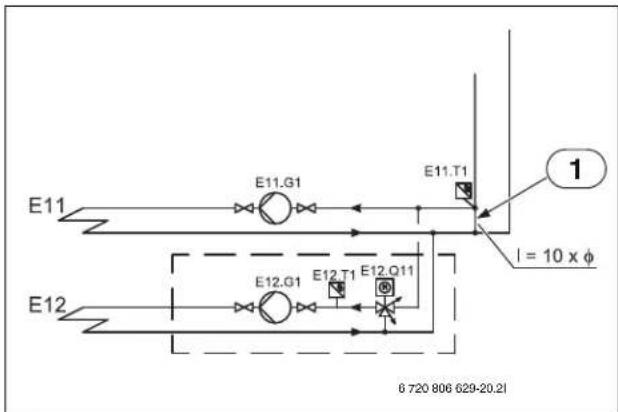 Junkers SAS ODU75-ASB - Gemengd cv-circuit (toebehoren) - 1