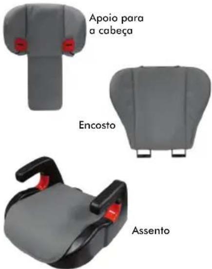 Apoio para a cabeça Encosto Assento