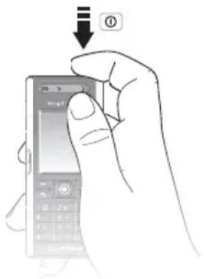 SONY ERICSSON V600 Proximus - De telefoon aanzetten en gesprekken voeren - 1