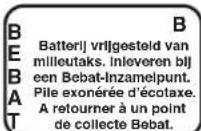 DOMYOS VM 460 - VERVANGEN VAN DE BATTERIJEN - 3