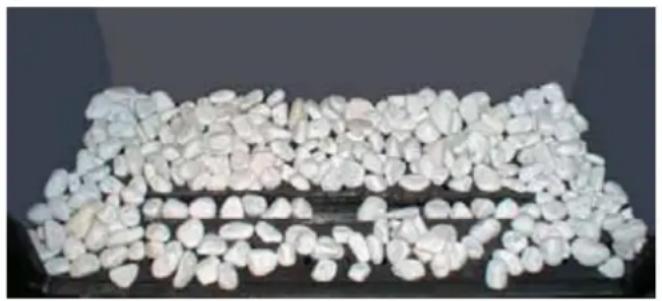 Element4 Trisore 70 - Plaatsing witte Carrara kiezels - Alle modellen - 1