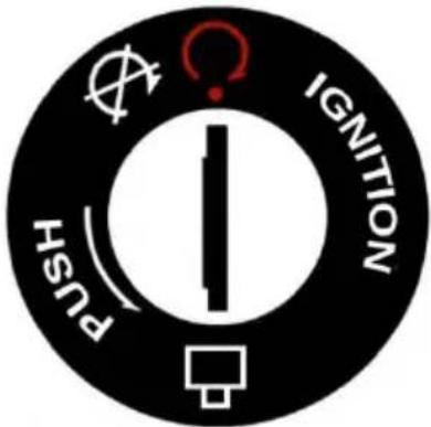 IGNITION O O HUSH Push