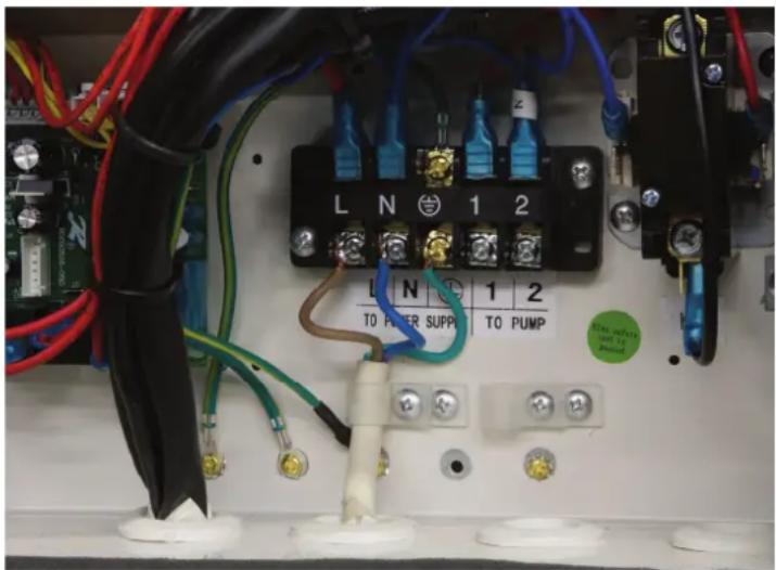 LN 12 LN 12 TO POWER SUPPLY TO PUMP New cable Tool for planned