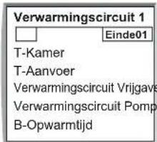 Verwarmingscircuit 1 Einde01 T-Kamer T-Aanvoer Verwarmingscircuit Vrijgavs Verwarmingscircuit Pomp B-Opwarmtijd