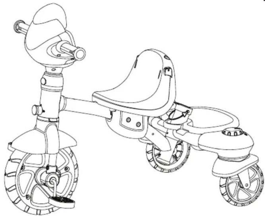VTECH Super Trike 4 in 1 - STAND 4 - Driften - 1