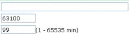 63100 99 (1 - 65535 min)