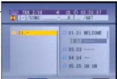 COMP: TEK 2/08 [ ] /SONG: - M. /ART 01.- 01.01 WELCOME ? 青分 —— 03.03 —— 04.04 —— 05.05 ON ON