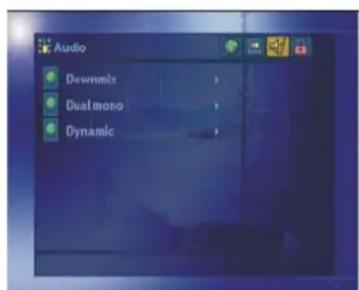 Audio Downmix Dual mono Dynamic