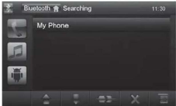 Bluetooth Searching 11:30 My Phone