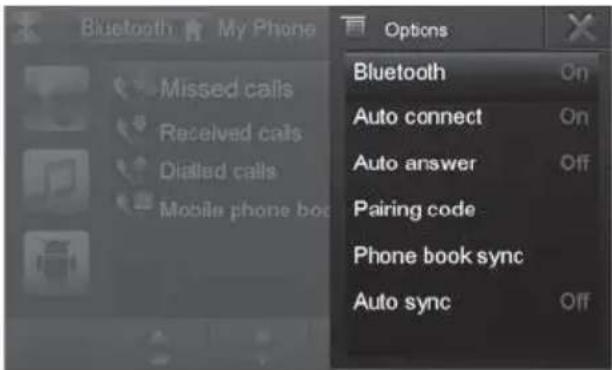 BLAUPUNKT Series 845 - Bluetooth-instellingen - 1