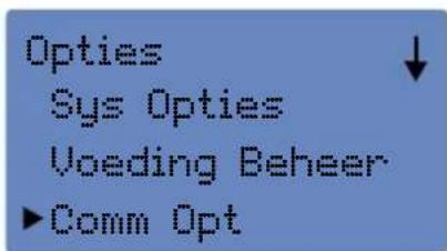 Opties Sys Opties Voeding Beheer Comm Opt