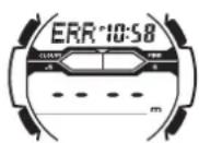 CASIO 3202 - Er wordt "Err" (fout) getoond als ik een sensor gebruik. - 2