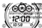 CASIO 3079 - • Maandelijks alarm - 1
