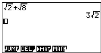 √2 + √8 3√2 JUMP DEL ►MAT MATP