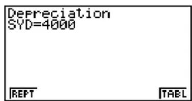 CASIO FX-9860GII V2.0 - - Degressieve afschrijving methode (DB) - 2